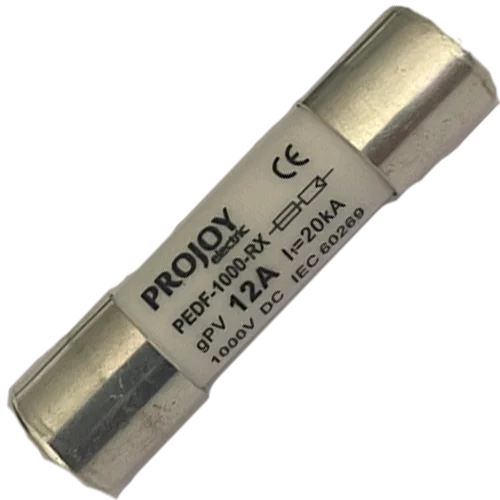 Φωτογραφία προϊόντος: OEM PEDF-1000-12 PROJOY ΑΣΦΑΛΕΙΑ 10X38 ΚΥΛΙΝΔΡΙΚΗ 12Α 1000V DC