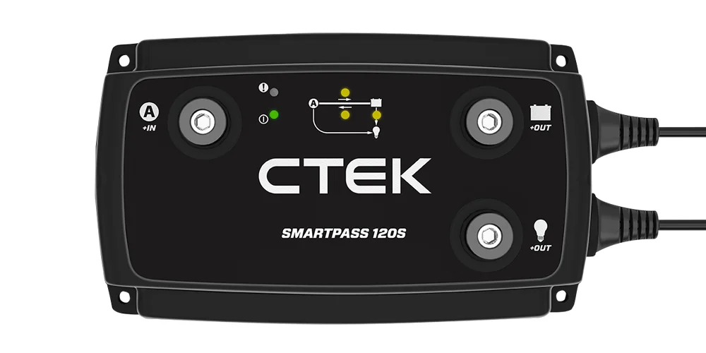 Φωτογραφία προϊόντος: Ctek Φορτιστής Μπαταριών SMARTPASS 120S