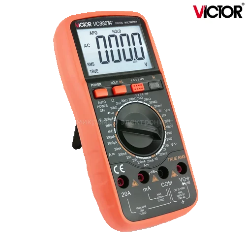 Φωτογραφία προϊόντος: VICTOR VC-9807A+ ΨΗΦΙΑΚΟ ΠΟΛΥΜΕΤΡΟ TRUE RMS VICTOR