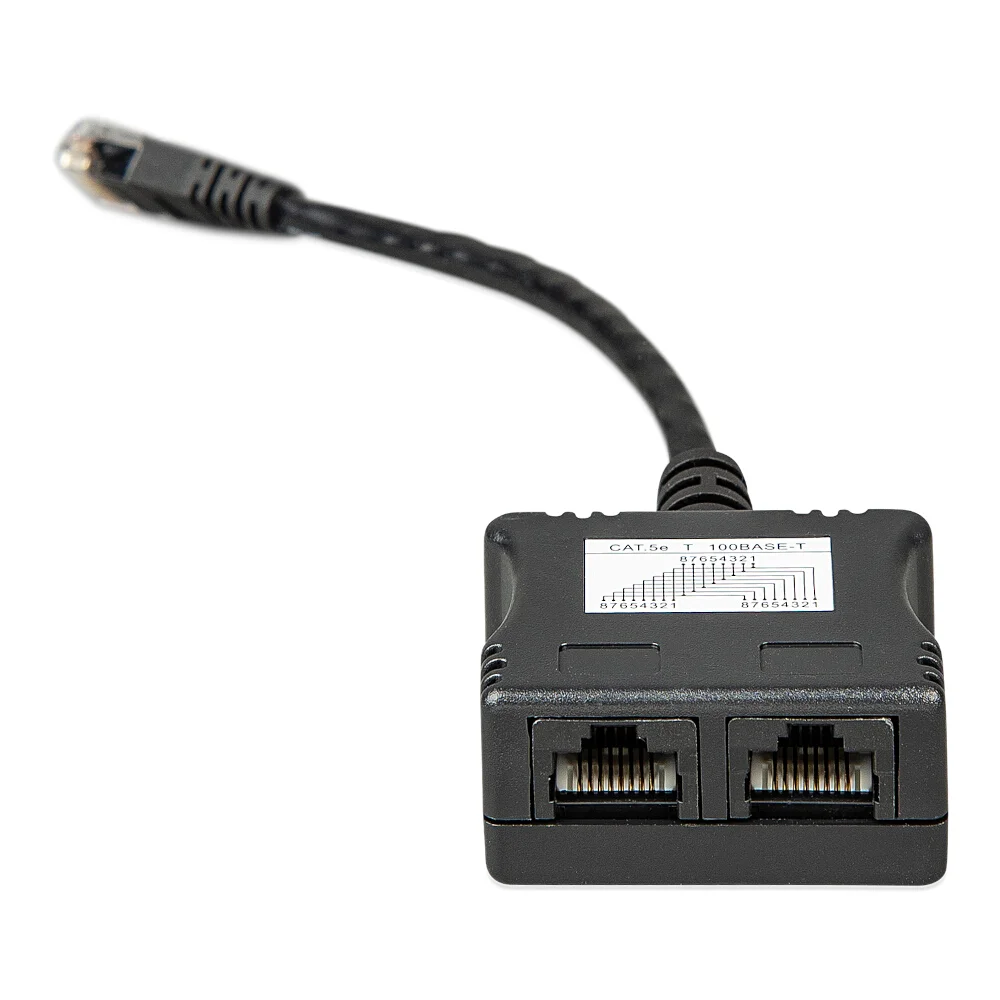 Φωτογραφία προϊόντος: Victron Energy RJ45-splitter 1xRJ45 male/15cm cable/2xRJ45 female