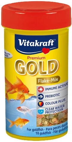 Φωτογραφία προϊόντος: Vitakraft vt gold flks τροφή χρυσόψαρου 100ml Vitakraft (1037068)