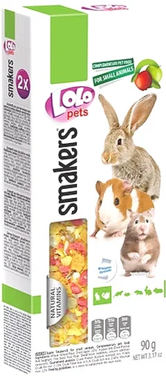 Φωτογραφία προϊόντος: Lolo pets Smakers Τρωκτικών με μήλο Lolo pets (10251001)