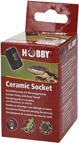 Φωτογραφία προϊόντος: Hobby Ceramic Socket Κεραμική υποδοχή με κοίλο κομμάτι με σπείρωμα ορείχαλκου Hobby (2064729)