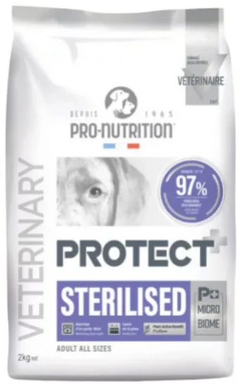 Φωτογραφία προϊόντος: Pro-nutrition Protect Διαιτητική τροφή για στειρωμένους σκύλους 2kg Pro-nutrition flatazor (3268976910203)