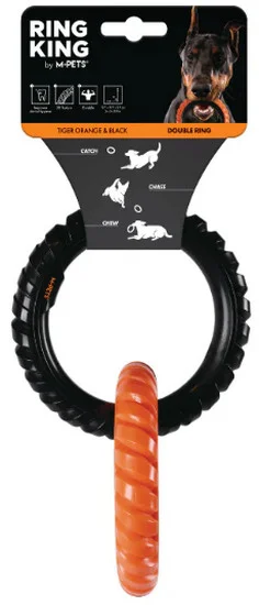 Φωτογραφία προϊόντος: M-pets Δαχτυλίδι RING KING Διπλό - Πορτοκαλί & Μαύρο 20 x 12.7 x 2.2 cm M-pets (2074238)