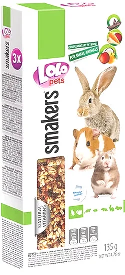 Φωτογραφία προϊόντος: Lolo pets Smakers Τρωκτικών Mix1 3in1 Lolo pets (1029066)