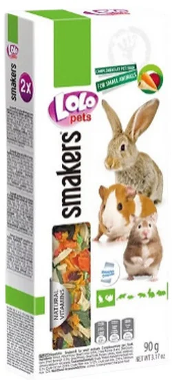Φωτογραφία προϊόντος: Lolo pets Smakers Τρωκτικών με λαχανικα 90gr Lolo pets (10251002)