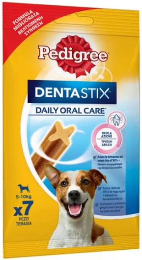 Φωτογραφία προϊόντος: Pedigree Dentastix Sticks για την καθημερινή φροντίδα των δοντιών, για σκύλους 5-10kg Pedigree (2059270)