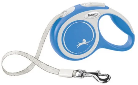 Φωτογραφία προϊόντος: Flexi αυτόματος οδηγός New Comfort Tape XS με ταινία για σκυλιά ως 12 κιλά και μήκους 3 μέτρα FLEXI (2046566)