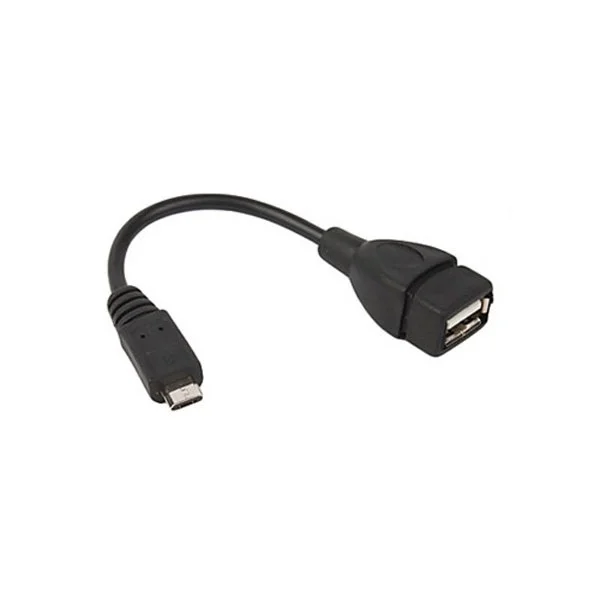 Φωτογραφία προϊόντος: OEM Καλώδιο OTG adaptor USB Θηλυκό σε microUSB Αρσενικό