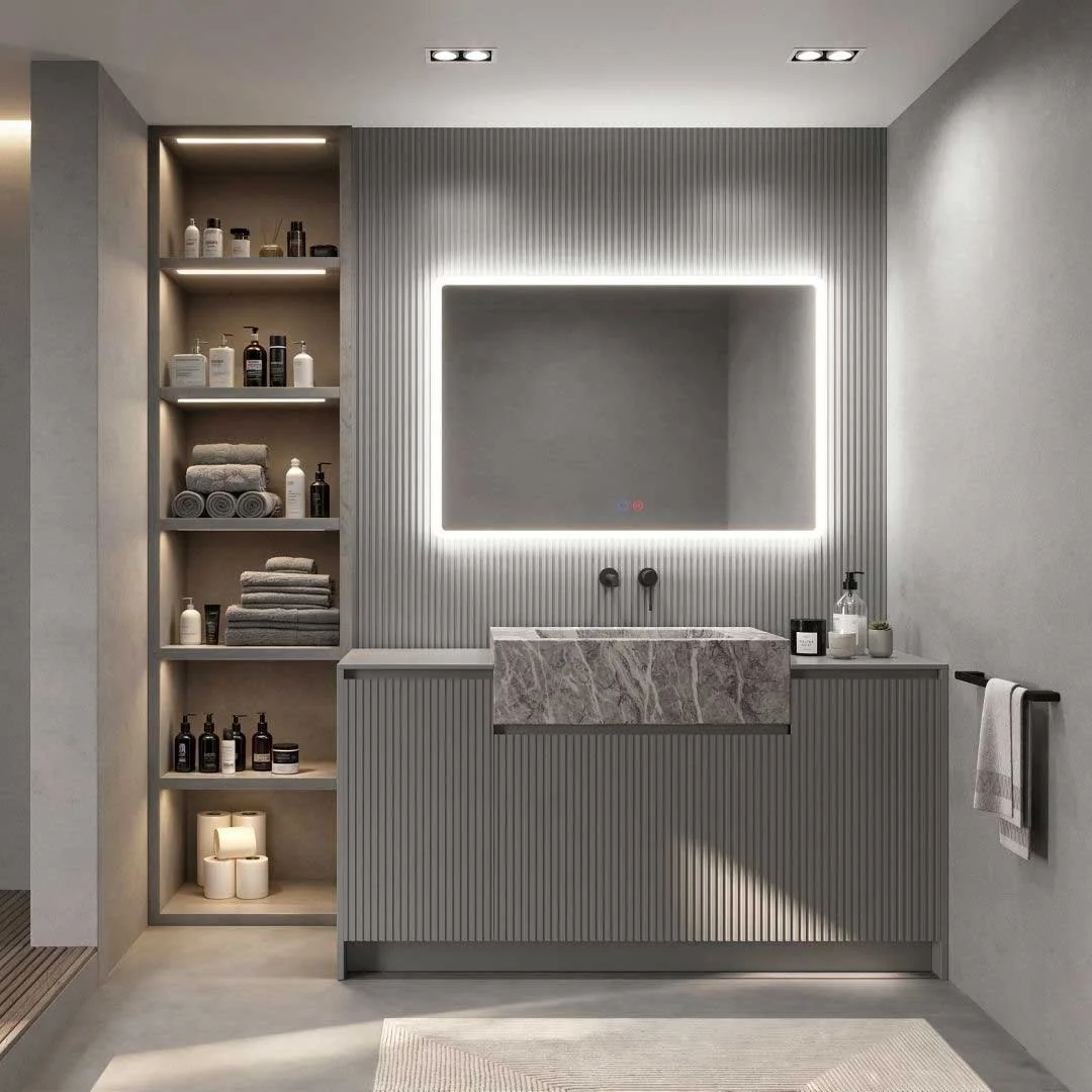 Φωτογραφία προϊόντος: Καθρέπτης led Imex Praga PRAG014/60 60x80Y αντιθαμβωτικός