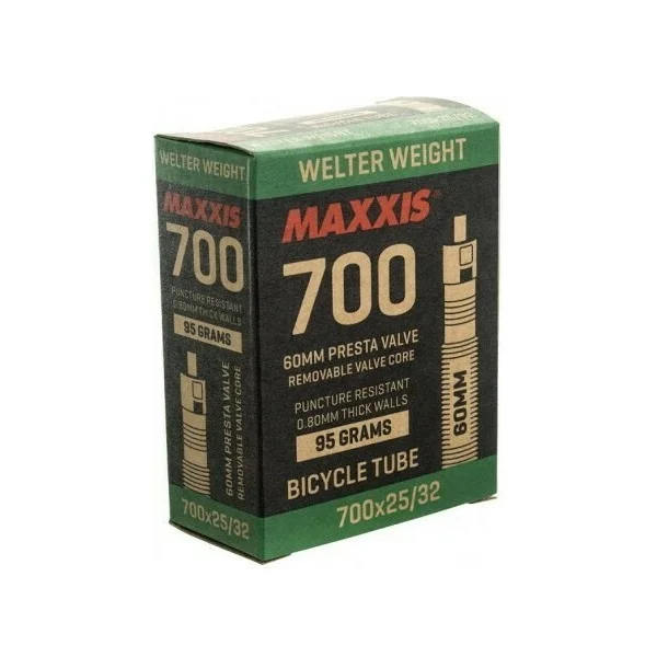 Φωτογραφία προϊόντος: MAXXIS ΑΕΡΟΘΑΛΑΜΟΣ ΠΟΔΗΛΑΤΟΥ 700X23/32C FV 60mm WELTER WEIGHT