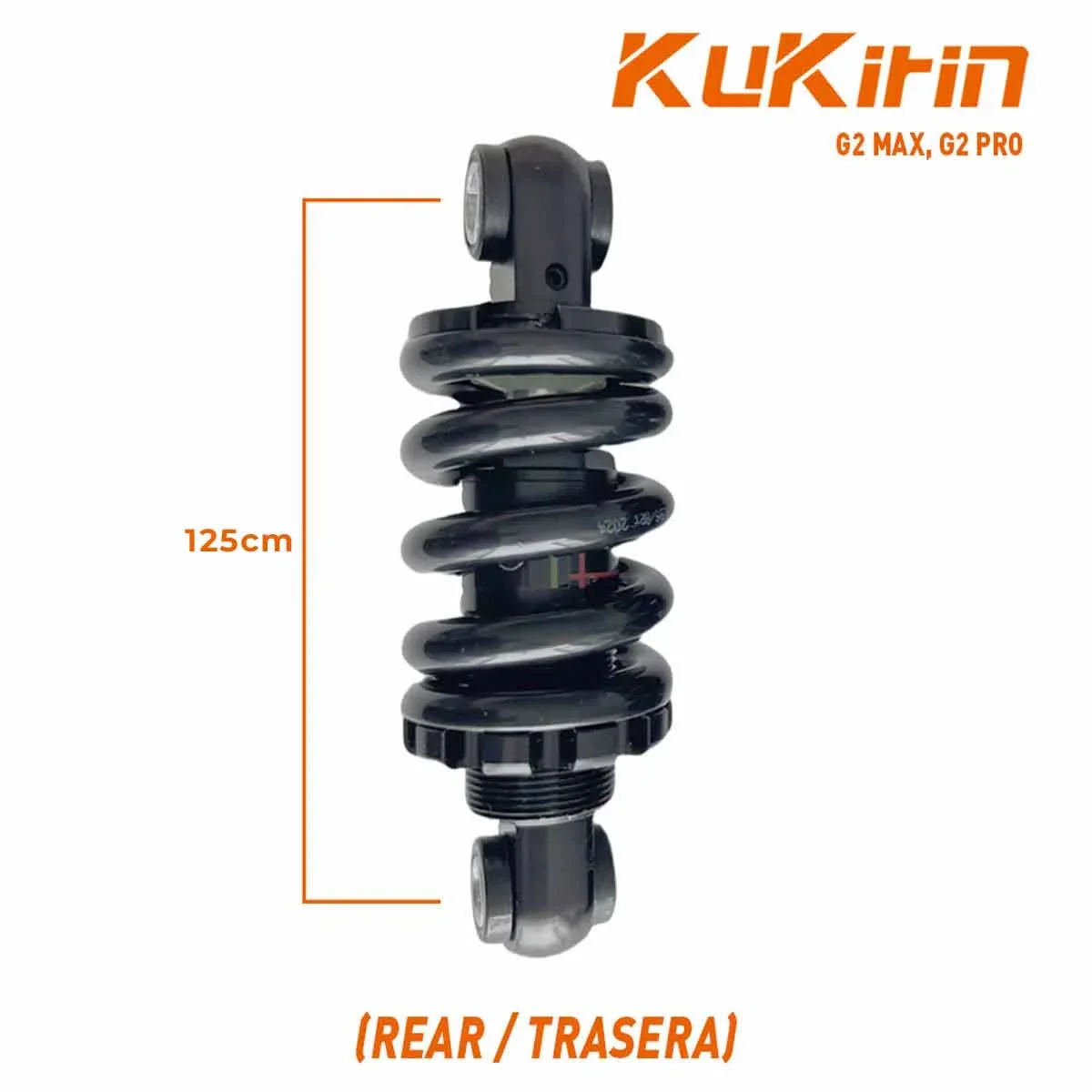 Φωτογραφία προϊόντος: EMOVE KUKIRIN G2MAX/G2PRO ΟΠΙΣΘΙΑ ΑΝΑΡΤΗΣΗ 125mm ΓΙΑ ΗΛΕΚΤΡΙΚΟ ΠΑΤΙΝΙ BLACK