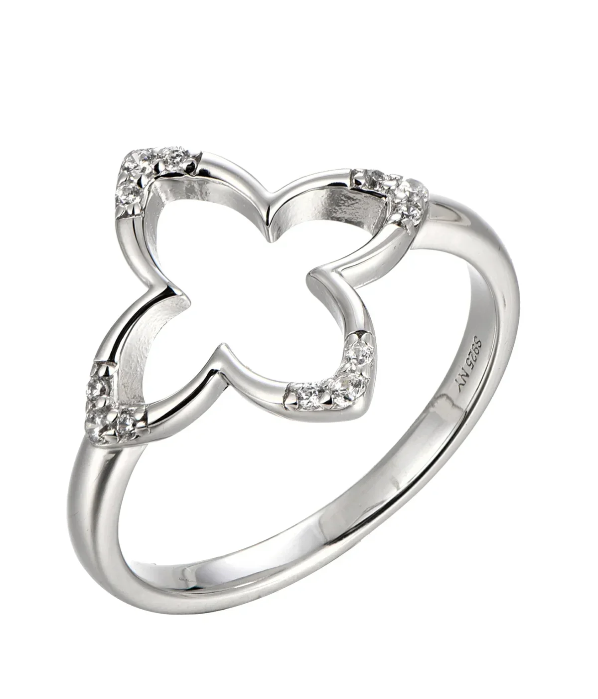 Φωτογραφία προϊόντος: Peach Jewelry Δαχτυλίδι Laura Ασήμι 925 Ρόδιο Λουλούδι