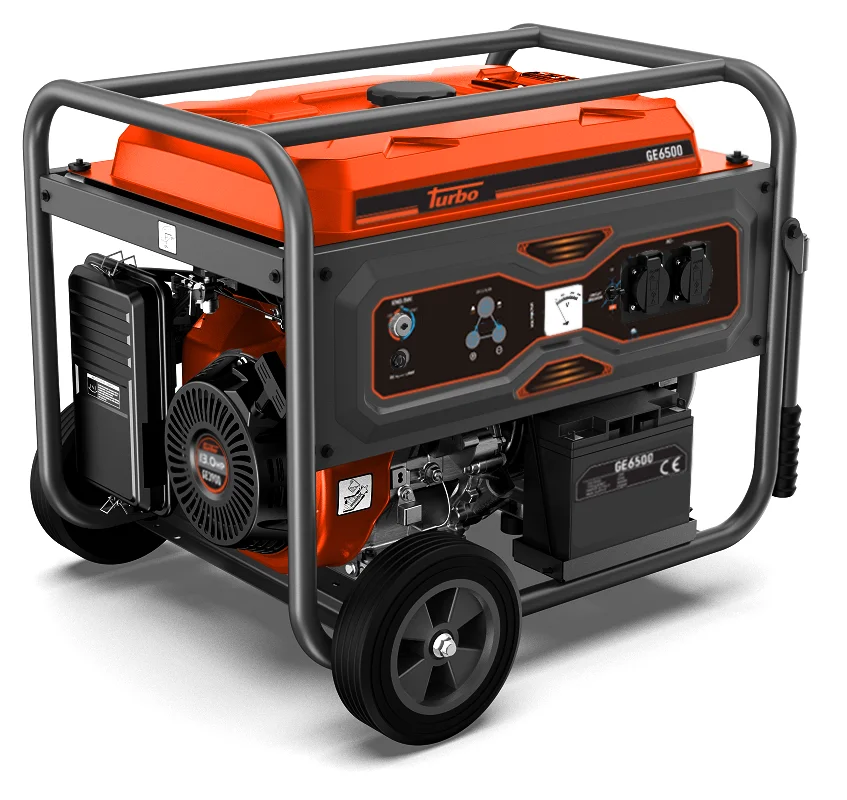 Φωτογραφία προϊόντος: TURBO GE6500 Γεννήτρια βενζίνης 5500W 13.0Hp 6.3kVA