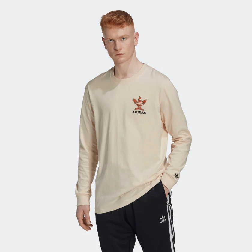 Φωτογραφία προϊόντος: Adidas Originals Graphic Fun Ανδρική Μπλούζα με Μακρύ Μανίκι