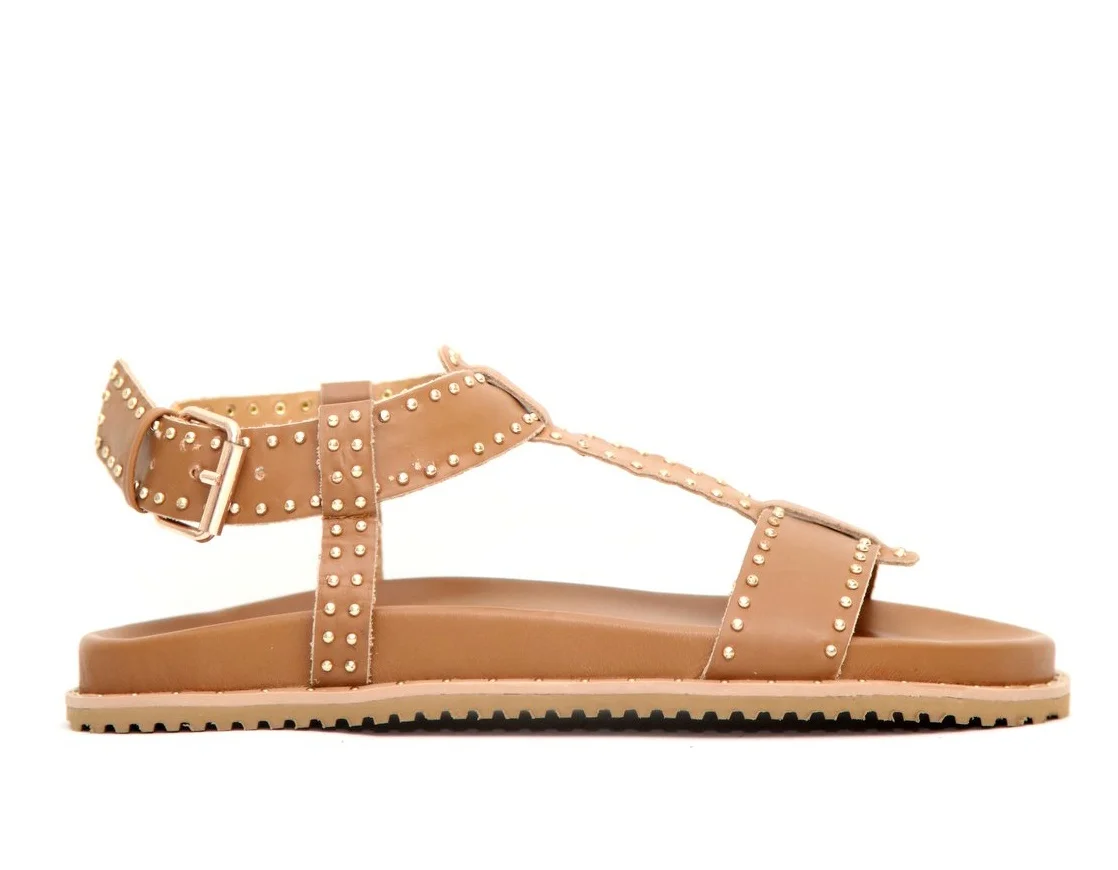 Φωτογραφία προϊόντος: Anteos Shoes Anteos Mode 26-4172 Γυναικεία Σανδάλια από Δέρμα σε Ταμπά χρώμα Ανατομικά