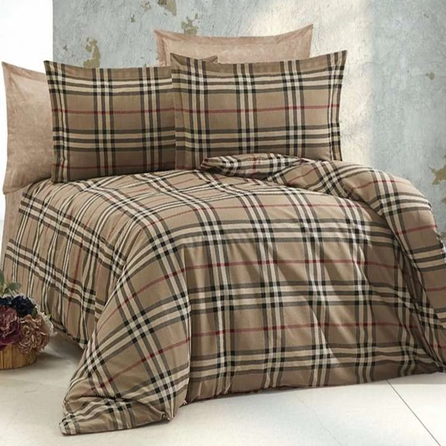 Φωτογραφία προϊόντος: MayHome Σετ Κουβερλί Polycotton Υπέρδιπλο (Π: 220cm x Μ: 240cm) – 2520766480 Γεωμετρικό