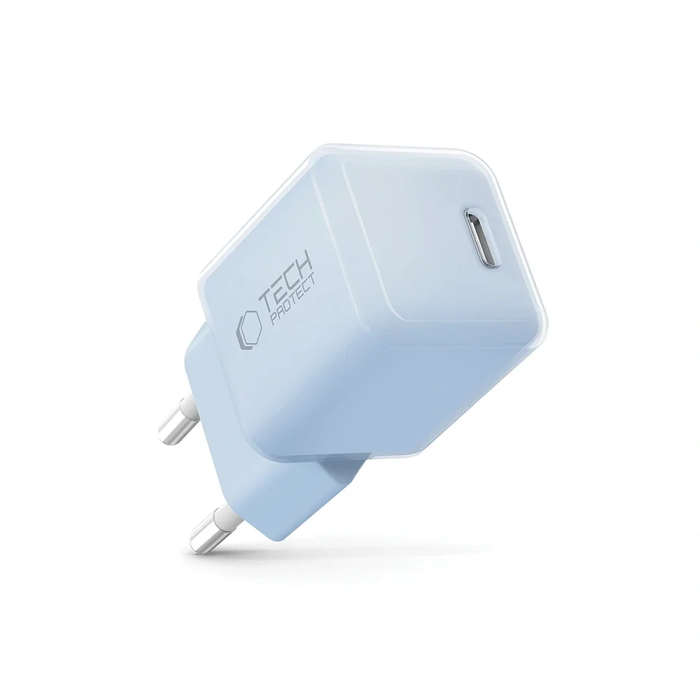 Φωτογραφία προϊόντος: Tech-Protect Φορτιστής NCM25 USB-C PD 25W Baby Blue