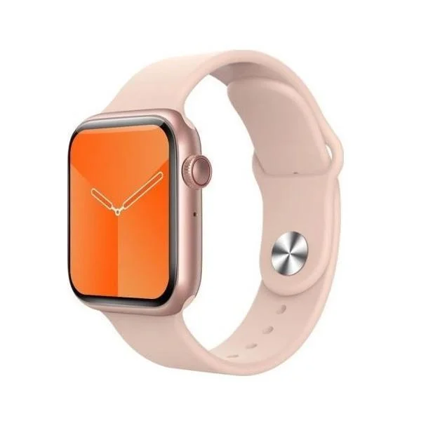 Φωτογραφία προϊόντος: OEM T55 Pro Max Aluminium 44mm Smartwatch με Παλμογράφο (Ροζ)