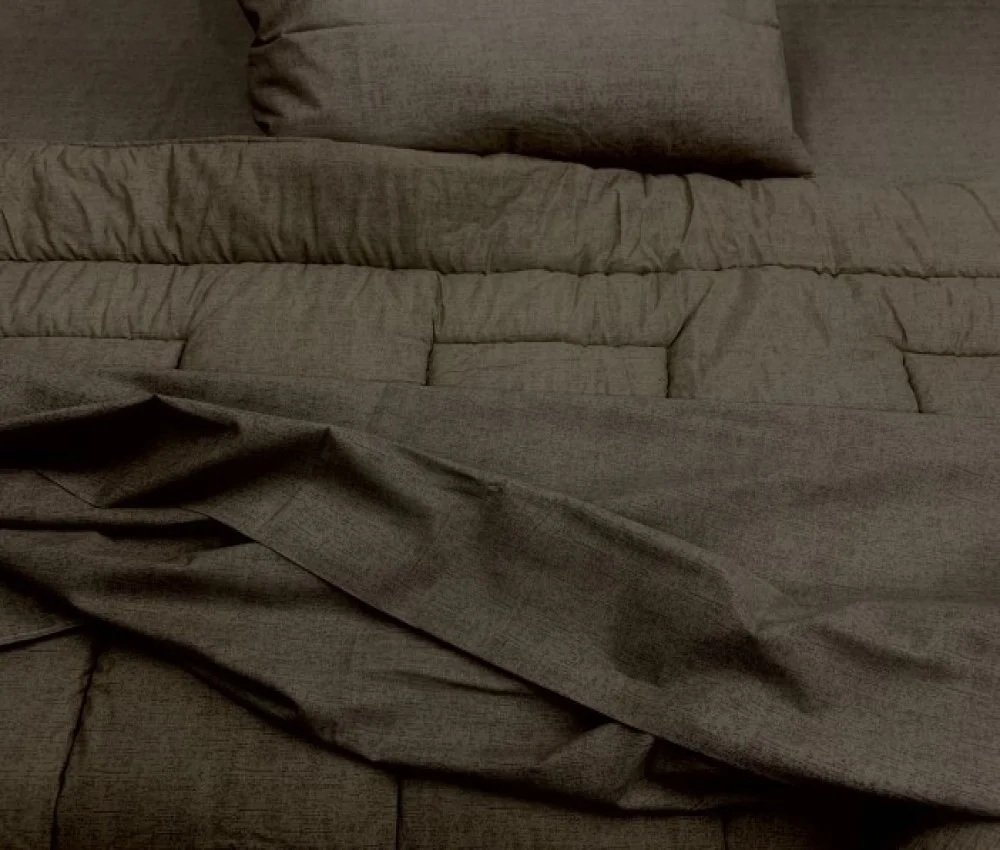 Φωτογραφία προϊόντος: MayHome Σετ Μαξιλαροθήκες Polycotton με Φάσα (Π: 50cm x Μ: 70cm) – 2224224339 Μονόχρωμο Καφέ