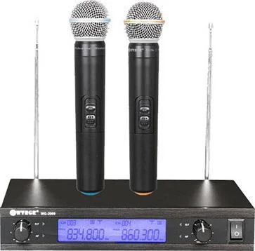 Φωτογραφία προϊόντος: OEM WVNGR Σύστημα Karaoke με Ασύρματα Μικρόφωνα WG-2009 σε Μαύρο Χρώμα