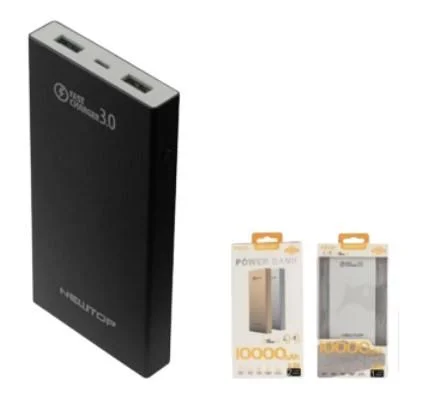 Φωτογραφία προϊόντος: NEWTOP Powerbank PB06 FASTCHARGE 10000mAh σε ΜΑΥΡΟ Χρώμα