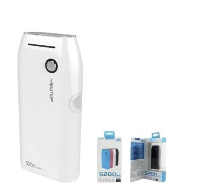 Φωτογραφία προϊόντος: NEWTOP Powerbank PB20 5200mAh ΑΣΠΡΟ