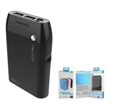 Φωτογραφία προϊόντος: NEWTOP Powerbank PB21 7800mAh ΜΑΥΡΟ