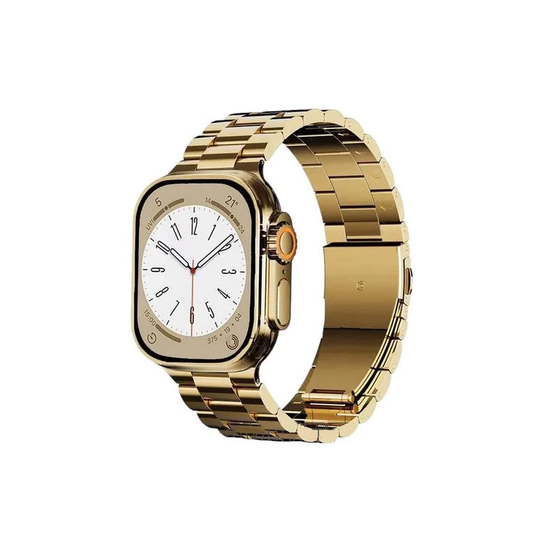 Φωτογραφία προϊόντος: OEM M9 Ultra Plus 49mm Smartwatch με Παλμογράφο Χρυσό