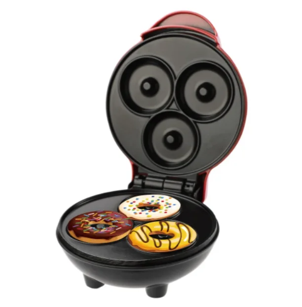 Φωτογραφία προϊόντος: OEM RAF Μίνι Συσκευή για 3 Donuts 500W Κόκκινη R.2219R