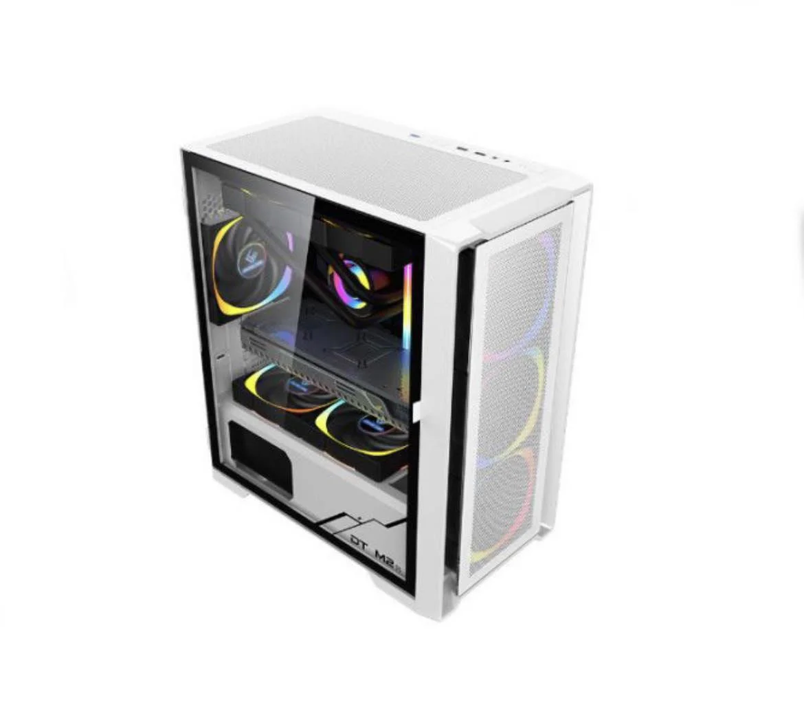 Φωτογραφία προϊόντος: OEM PC CASE MICRO-ATX DTM2 WHITE Κουτί Υπολογιστή Λευκό Χρώμα