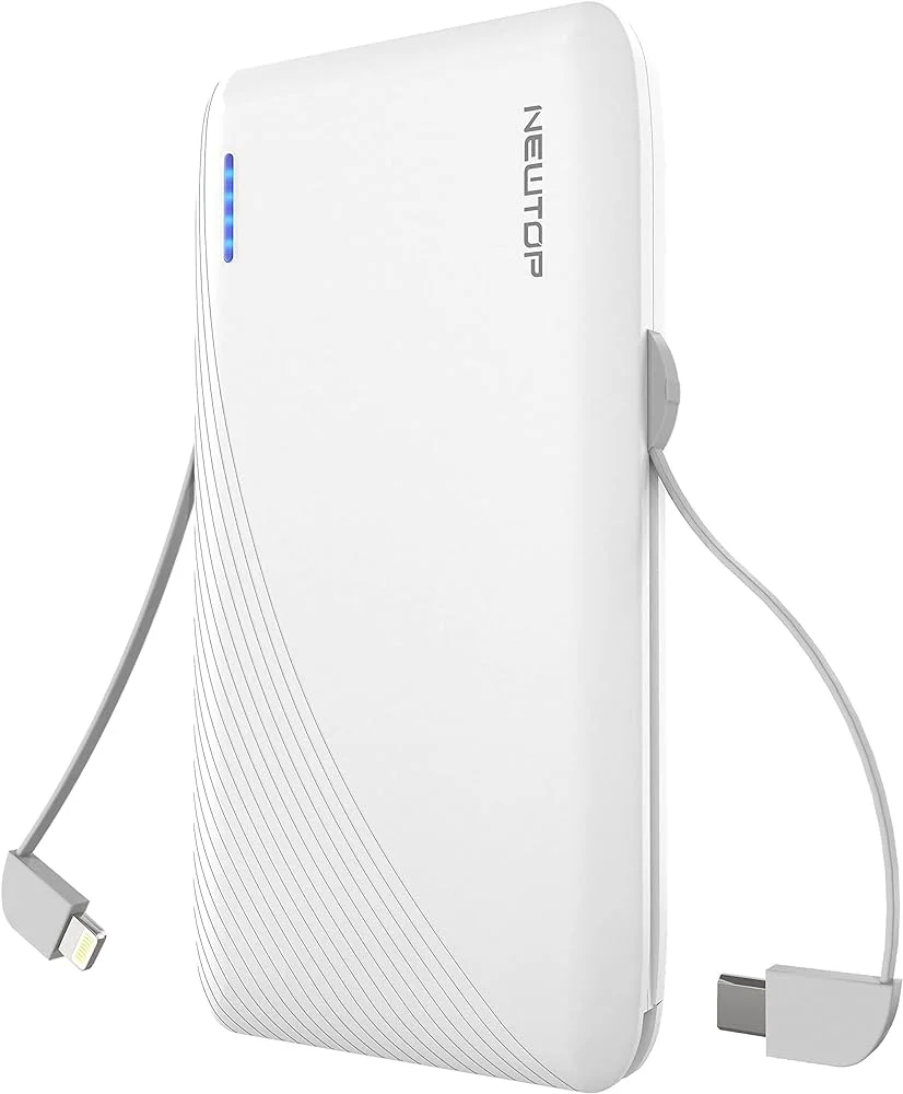 Φωτογραφία προϊόντος: NEWTOP Powerbank PB08 8000mAh σε ΛΕΥΚΟ Χρώμα