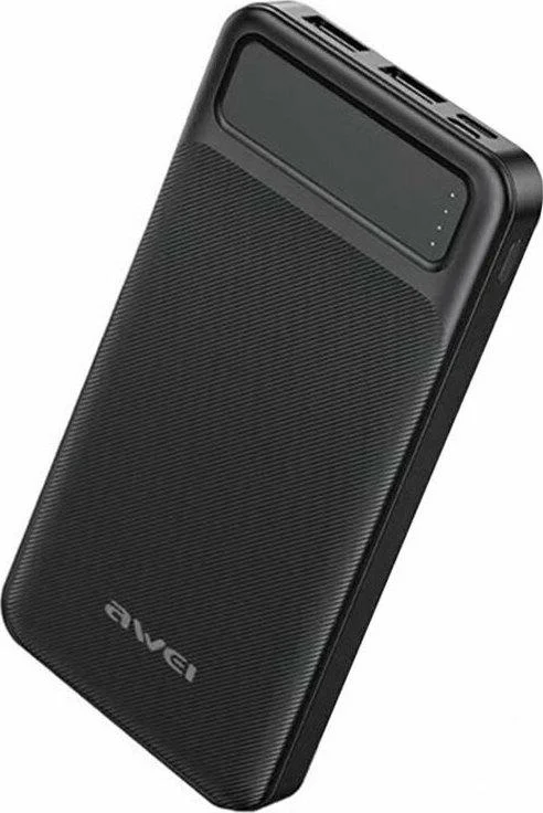 Φωτογραφία προϊόντος: Awei P5K Power Bank 10000mAh με 2 Θύρες USB-A Μαύρο