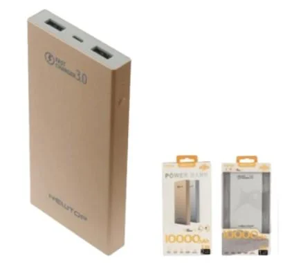 Φωτογραφία προϊόντος: NEWTOP Powerbank PB06 FASTCHARGE 10000mAh σε ΧΡΥΣΟ Χρώμα