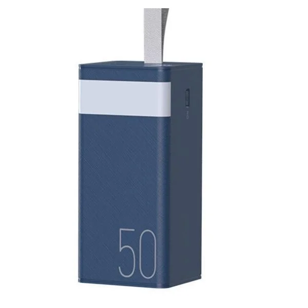 Φωτογραφία προϊόντος: Remax RPP-321 Chinen Series Power Bank 50000mAh 22.5W με Θύρα USB-A και Θύρα USB-C Μπλε