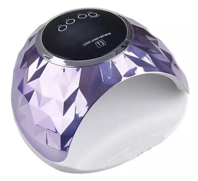 Φωτογραφία προϊόντος: OEM Φουρνάκι Νυχιών T3 Purple UV / LED 120W