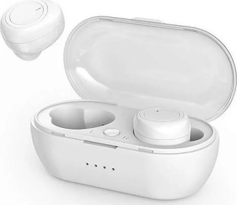 Φωτογραφία προϊόντος: OEM Ezra TWS06 In-ear Bluetooth Handsfree Ακουστικά με Θήκη Φόρτισης Λευκά