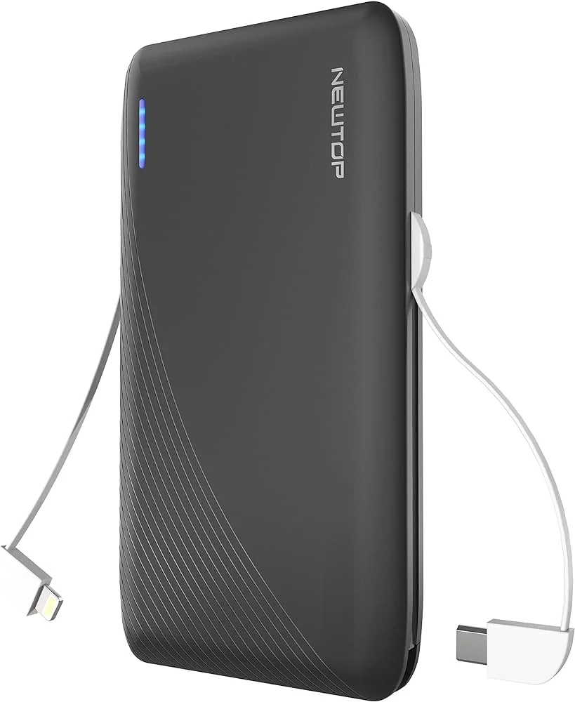 Φωτογραφία προϊόντος: NEWTOP Powerbank PB08 8000mAh σε ΜΑΥΡΟ Χρώμα