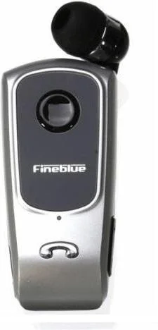 Φωτογραφία προϊόντος: OEM Fineblue F920 In-ear Bluetooth Handsfree Ακουστικό Πέτου Ασημί