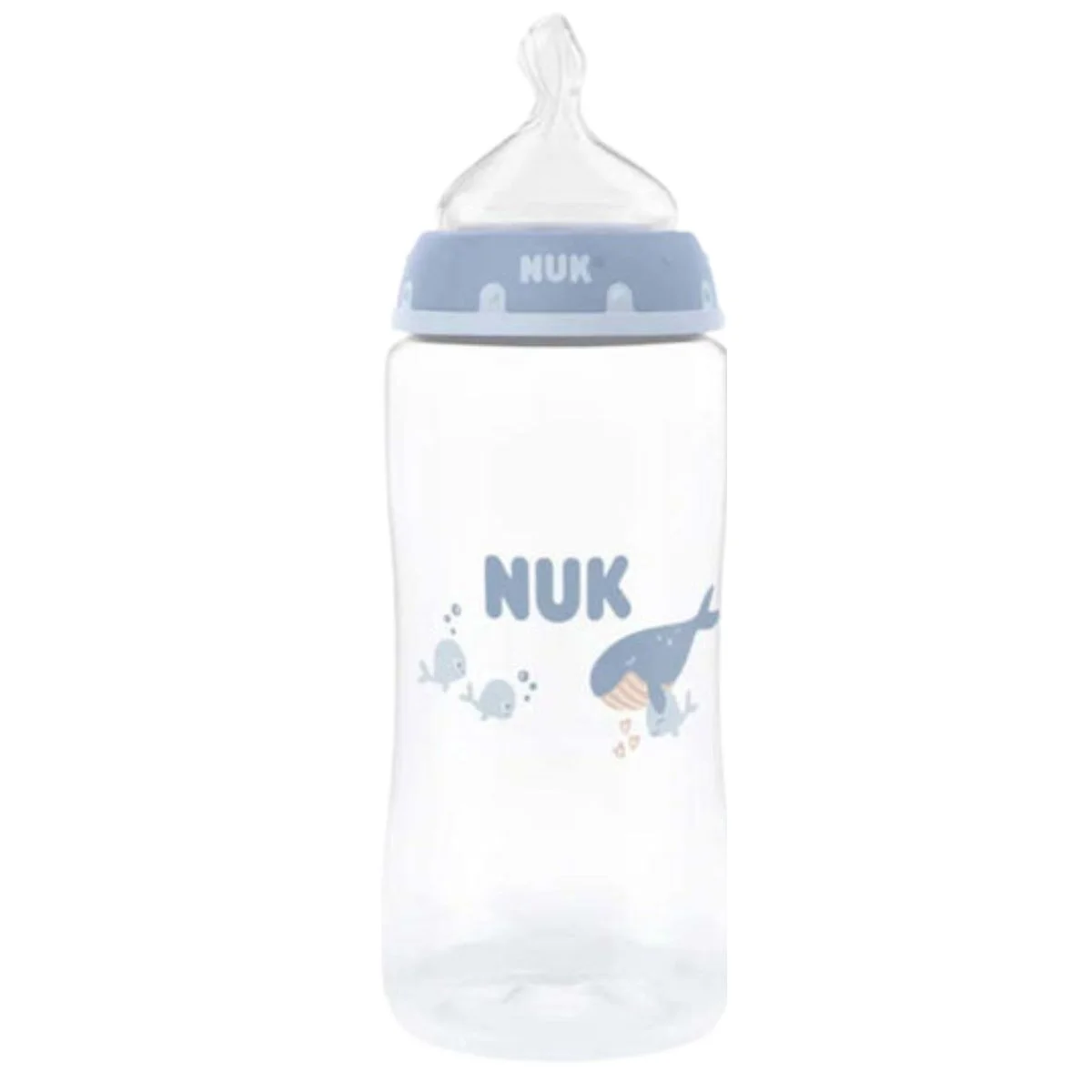 Φωτογραφία προϊόντος: Nuk,Nuk Μπιμπερό Πλαστικά NUK First Choice Πλαστικό Μπιμπερό με Δείκτη Ελέγχου Θερμοκρασίας 3m+ 300ml