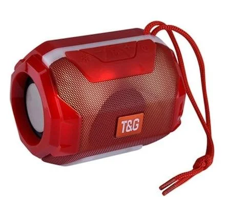 Φωτογραφία προϊόντος: OEM T&G TG-162 Ηχείο Bluetooth 5W με Ραδιόφωνο και Διάρκεια Μπαταρίας έως 3 ώρες Κόκκινο