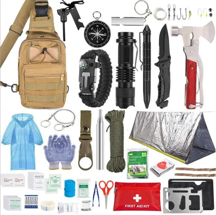 Φωτογραφία προϊόντος: OEM Κιτ Επιβίωσης Outdoor/Camping 19 σε 1