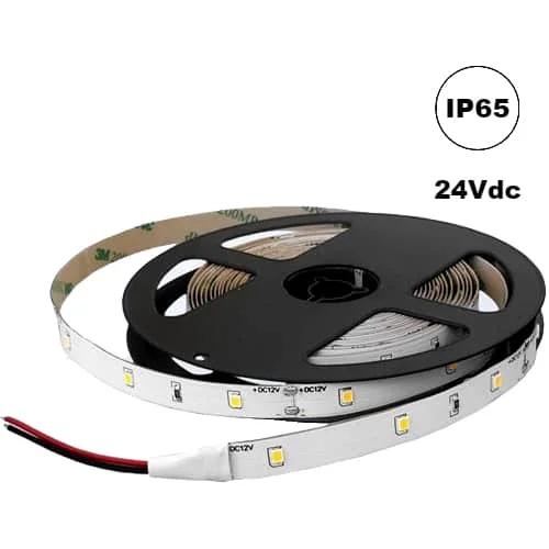 Φωτογραφία προϊόντος: Ταινία led 5m 24VDC 6w/m 540Lm/m 90Lm/w ψυχρό λευκό 6000K CRI80+ στεγανή IP65 50-0062 ΤΩRA CUBALUX