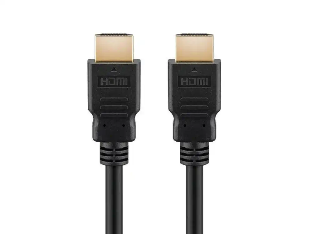 Φωτογραφία προϊόντος: Καλώδιο HDMI (M) 2.0 Με Ethernet Goobay 1.5m Μαύρο (58573)