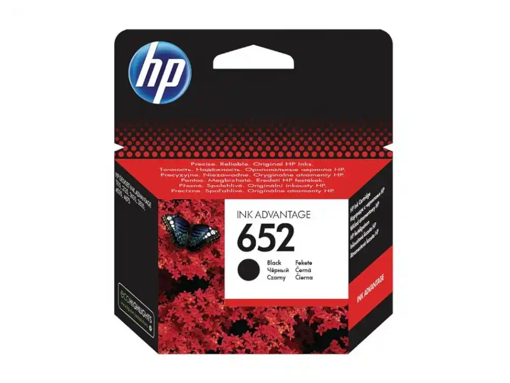 Φωτογραφία προϊόντος: HP Μελάνι Inkjet No 652 Black (F6V25AE)