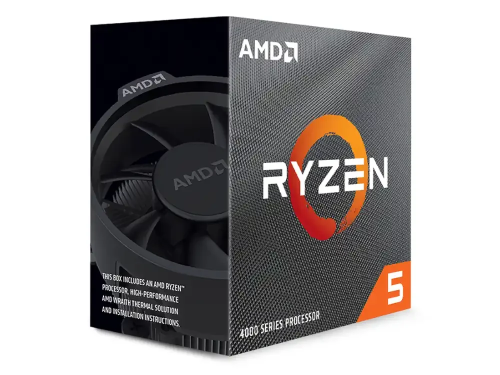 Φωτογραφία προϊόντος: Επεξεργαστής AMD RYZEN 5 4500 Box AM4 (3.6Hz) with Wraith Spire cooler NEW