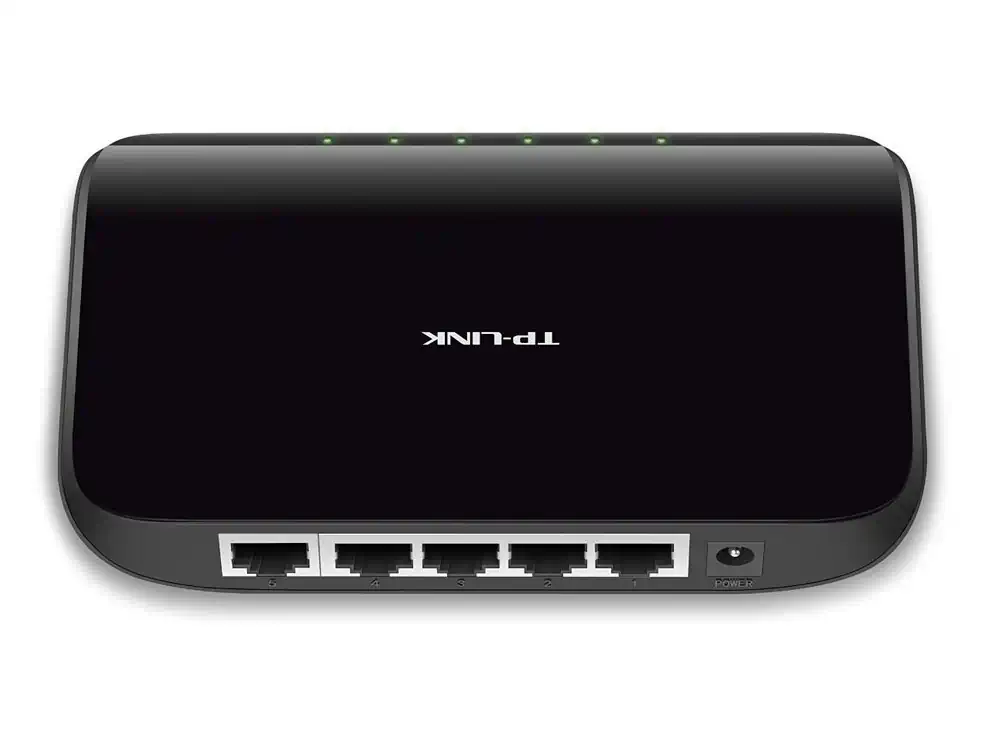 Φωτογραφία προϊόντος: Switch TP-LINK 10/100/1000 Mbps 5 Ports V9.20 Μαύρο (TL-SG1005D)