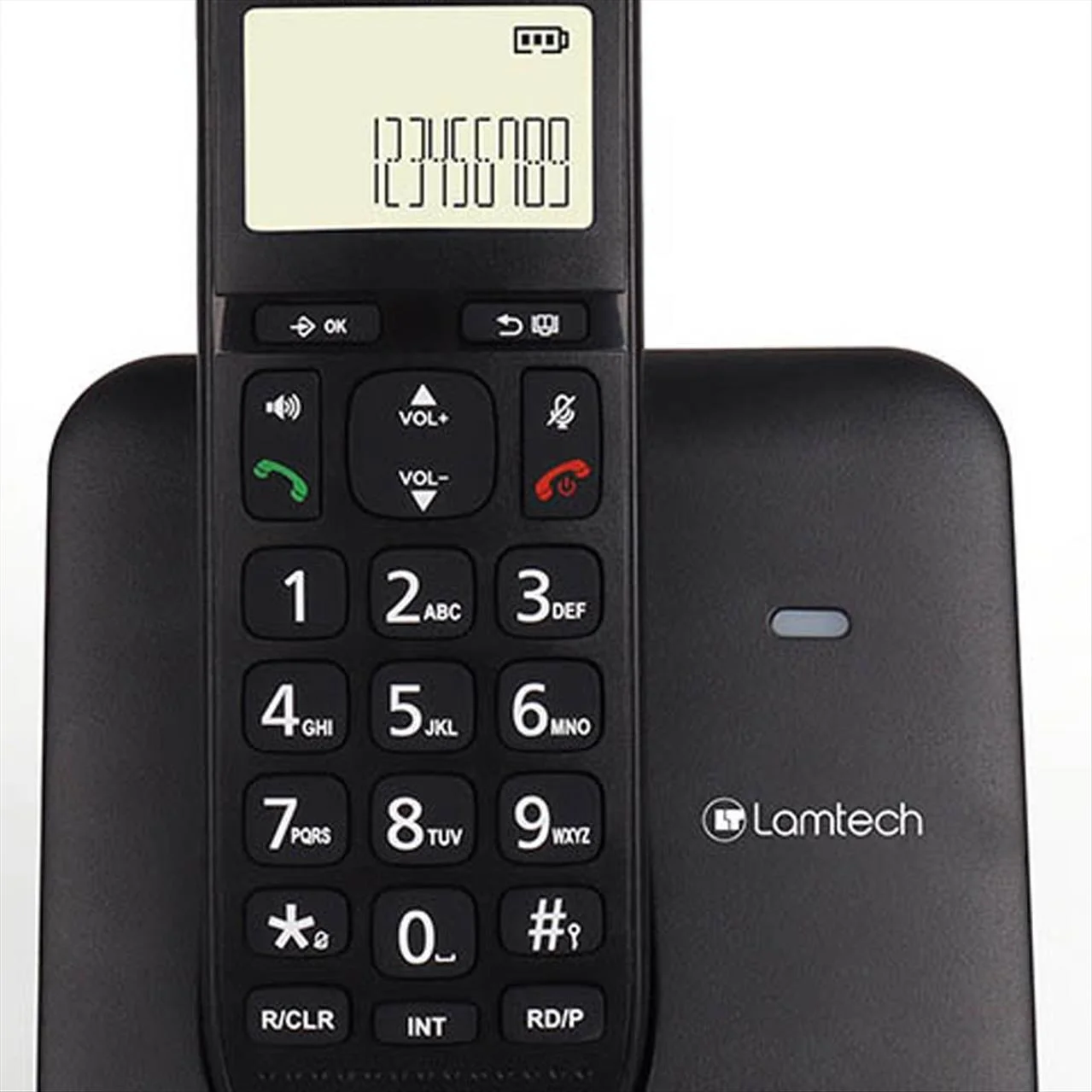 Φωτογραφία προϊόντος: Lamtech Ασύρματο Τηλέφωνο Cordless Phone System Black - LAM114444