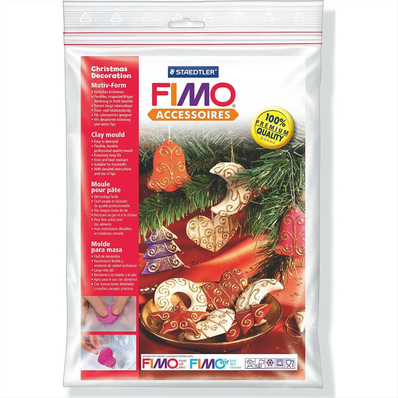 Φωτογραφία προϊόντος: Staedtler Καλούπι Fimo Push Mould Christmas Decoration - 8742-35